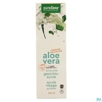Afbeelding van Purasana Aloe Vera Gezichtsscrub Reinigend Bio 100ml