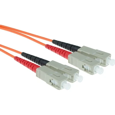 Afbeelding van ACT RL3530 Glasvezel Patchkabel Duplex LSZH SC/SC 50/125µm OM2 30 meter