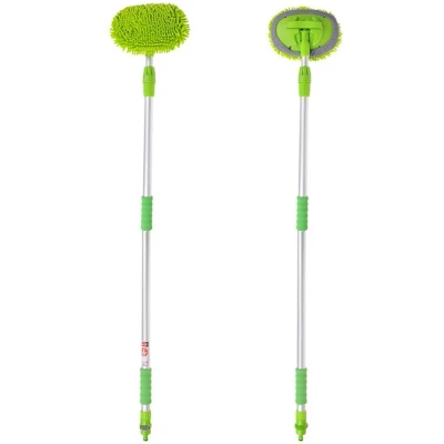 Afbeelding van Pro Plus Wasborstel Chenille Telescopische Steel Uitschuifbaar tot 2.50 meter