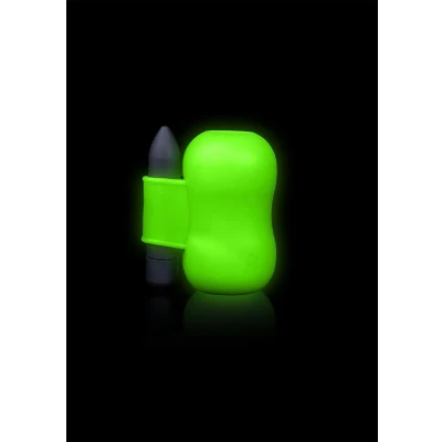 Afbeelding van Vibrating Masturbator Glow in the Dark