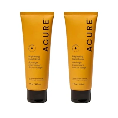 Afbeelding van Acure Organics Brightening Facial Scrub, 4 fl. oz, Pack of 2