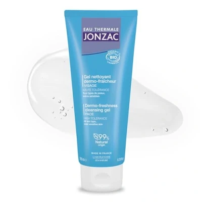 Afbeelding van Jonzac Rehydrate Dermo reinigingsgel, cosmetik BIO, per stuk verpakt (1 x 200 ml)