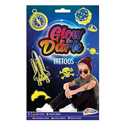 Afbeelding van Grafix Glow In The Dark Tattoos