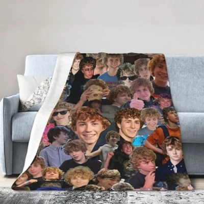 Afbeelding van YIVIOYIL deken super zachte gezellige dekens lichtgewicht flanel sofa 152 cm x 127