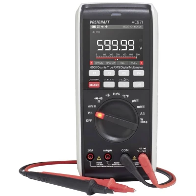 Afbeelding van VOLTCRAFT VC871 Multimeter Digitaal Datalogger CAT III 1000 V, IV 600 V Weergave (counts): 60000