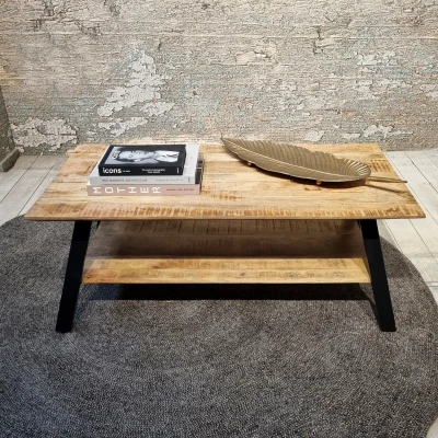 Afbeelding van Benoa Koffie Tafel Berlin 2 lagen 120cm
