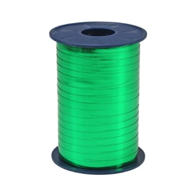 Afbeelding van Polyband metallic groen 5 mm breed / 400 meter