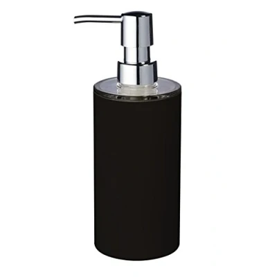 Afbeelding van Ridder Touch Zeepdispenser, polyhars, zwart, 6,7 x 19 cm
