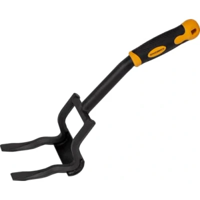 Afbeelding van Roughneck Dak sloop en hefboomstang (lengte 950 mm, breedte 140 lange platte klauwen, breekijzer met zachte grip, nagelijzer, sloopgereedschap) 484143