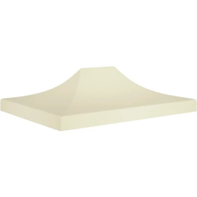 Afbeelding van Partytentdak 270 g/m² 4x3 m crème