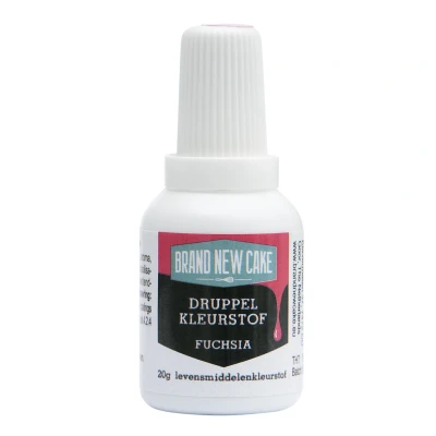 Afbeelding van BrandNewCake Druppel Kleurstof Fuchsia 20gr