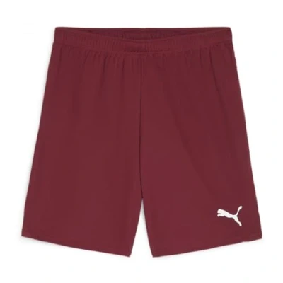 Afbeelding van Puma teamgoal short in de kleur rood.