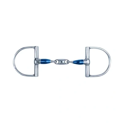 Afbeelding van Waldhausen D Bit Sweet Iron Anatomisch Dubbel Gebr. 12,5cm