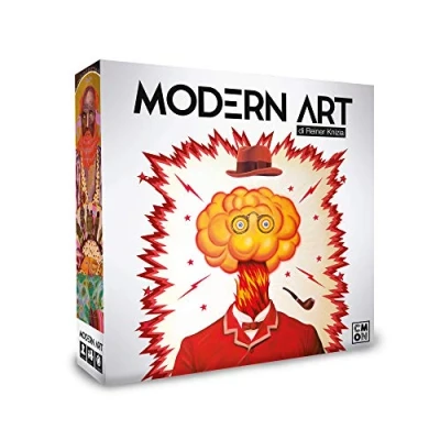 Afbeelding van Asmodee Moderne kunst, bordspel, 3 5 spelers, 14+ jaar, Italiaanse editie