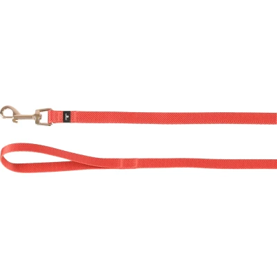 Afbeelding van Flamingo Lijn voor honden Noekie oranje S 120cm x 15mm karabijnhaak met glanzende nikkelcoating