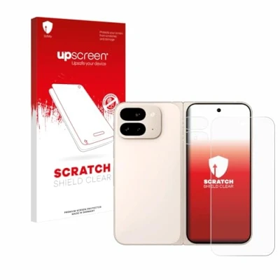 Afbeelding van upscreen Screenprotector voor Google Pixel 9 Pro Fold (Voor+Camera) Folie Beschermfolie transparant