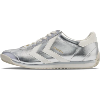 Afbeelding van Hummel Sneakers laag &#039;STADION&#039; crème / zilver