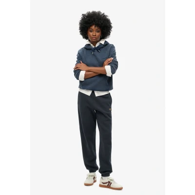 Afbeelding van Superdry Vrouwen Essential Logo Joggingbroek met Enkelboorden Blauw Grootte: 34