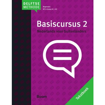 Afbeelding van Basiscursus Nederlands voor buitenlanders 2 beginners NT2 niveau A1 &gt; A2