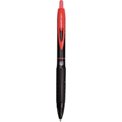 Afbeelding van Uni ball 153544009 UMN 307 Signo RT gelpen 12 stuks rood. Stuk Rood (Red Gel)