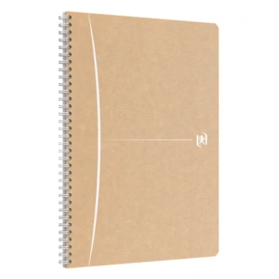 Afbeelding van Oxford Touareg Spiraalschrift, 180 Bladzijden, Ft A4, Geruit 5 Mm, Geassorteerde Kleuren Spiraalschrift