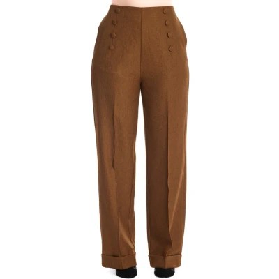 Afbeelding van Banned Book Worm Broek rechte pijpen 2XL Groen