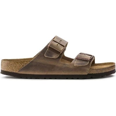 Afbeelding van Slipper Birkenstock Unisex Arizona Tabacco Brown SFB Schoenmaat 39