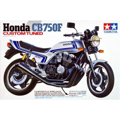 Afbeelding van Tamiya 300014066 Honda CB 750F Custom Tuned Motorfiets (bouwpakket) 1:12