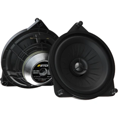 Afbeelding van Eton MB100RX Autospeakers Pasklare speakers Mercedes 10cm coaxiale set luidsprekers 100mm speakerset Audio Upgrade