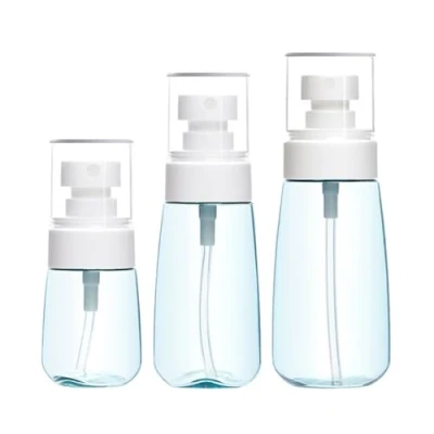 Afbeelding van 30ml 60ml 80ml 3 stuks Vloeibare verstuivers Reisflessen Lege kleine spuitflessen voor Make up Cosmetisch Haar Shampoo Toiletartikelen