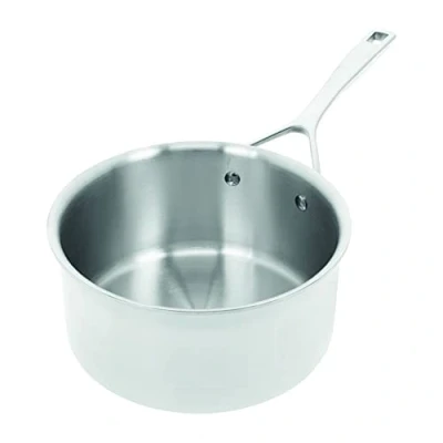 Afbeelding van Demeyer Steelpan Essential 5 pan in roestvrij staal, Geschikt voor alle warmtebronnen incl inductie en de oven, met gietrand snelle warmtegeleiding, 30 jaar garantie Ø 16 cm