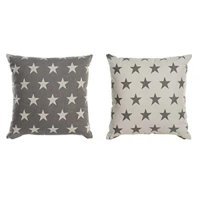 Afbeelding van Kussen DKD Home Decor Grijs (40 x 10 40 cm)