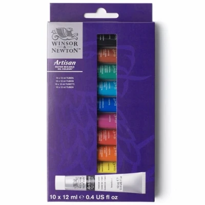 Afbeelding van W&amp;N Artisan Olieverf Set 10 delige 12ML