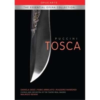 Afbeelding van Choir &amp; Orchestra Of The Teatro Real Madrid, Maurice Benini Puccini: Tosca (DVD)