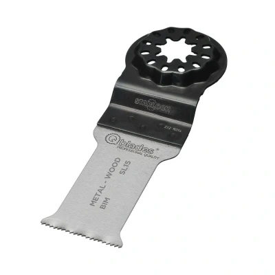 Afbeelding van Qblades SL15 28x55mm multitool Bi metalen zaagblad Hout en Metaal (Starlock)