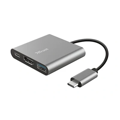 Afbeelding van Trust Dalyx 3 in 1 USB C Adapter