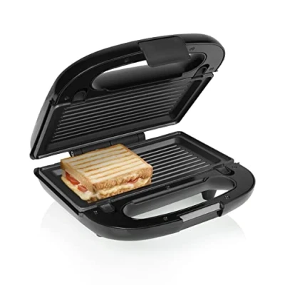 Afbeelding van Tristar SA 3071 3 in 1 Tosti Ijzer Zwart Zilver Keukenapparaten