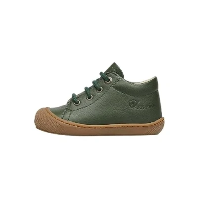 Afbeelding van Naturino COCOON loopschoenen van nappaleer, donkergroen 19, donkergroen, 19 EU