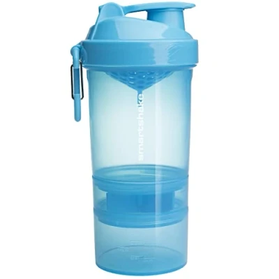 Afbeelding van Smartshake Original2GO 600ml 1shaker Blue