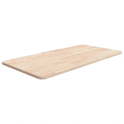 Afbeelding van Wastafelblad 80x40x1,5 cm onbehandeld massief