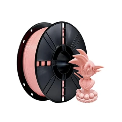 Afbeelding van iBOSS PLA Plus (PLA+) 3D Filament 1.75mm, Printer Plus, Dimensionale Nauwkeurigheid +/ 0.02 mm, 1 kg Coil (2.2 LBS) Printing voor Printer,Roze