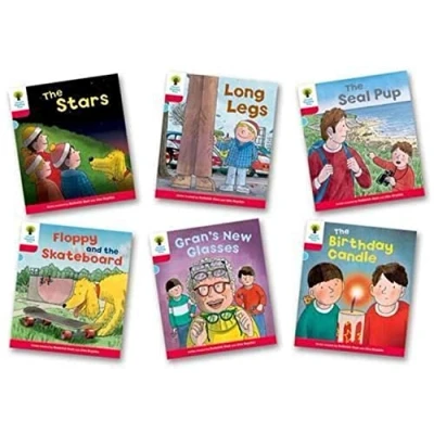 Afbeelding van Oxford Reading Tree Biff, Chip and Kipper Level 4. Decode Develop: Mixed Pack of 6