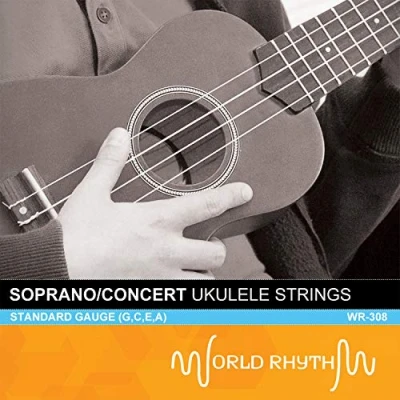 Afbeelding van World Rhythm Soprano Ukulele String Set Nylon Uke Strings
