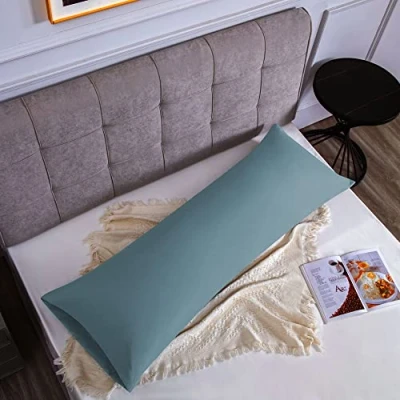 Afbeelding van Kussensloop 50x135 cm, 100% microvezel marineblauw