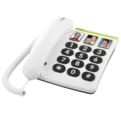 Afbeelding van Doro Phoneeasy 331ph Wit