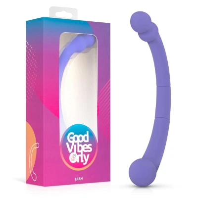 Afbeelding van Good Vibes Only Double End Vibrator Leah Paars
