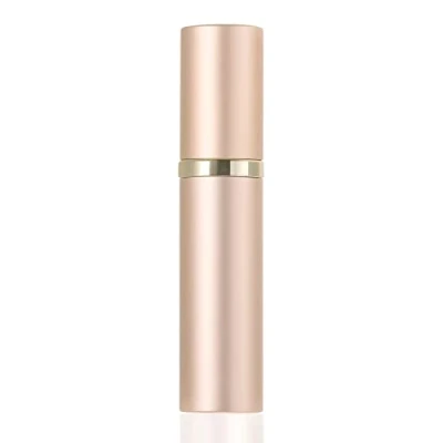 Afbeelding van SUBORAWOS Navulbare parfumverstuiver, mini parfumverstuiver voor onderweg, lege spuitfles parfum, handtas, parfumflessen op reis, 5 ml (goud)
