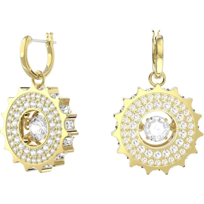 Afbeelding van Swarovski 5650364 Rota Goudkleurig Oorbellen horloge Goudkleur
