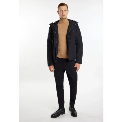 Afbeelding van Dreimaster Wattierte Casnagie Jas, Heren, Maat: Medium, Schwarz