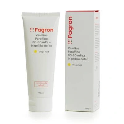 Afbeelding van Fagron Vaseline Paraffine 60 80 Mpa.S Gelijke Delen In Doos (100